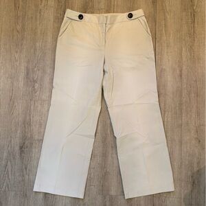 Talbots Light Tan Stretch Pants 14P